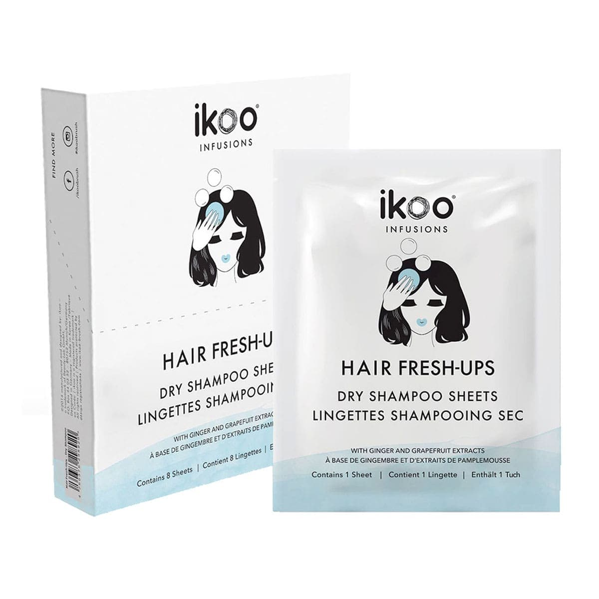 Hair Fresh Ups Shampoo For Dry Hair - 8 pcs